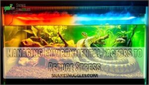 managing environmental factors to reduce stress