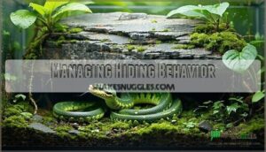managing hiding behavior