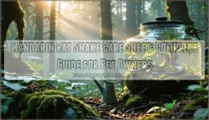 mandarin rat snake care sheet