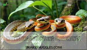 marketing and selling your snakes