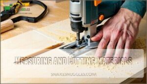 measuring and cutting materials