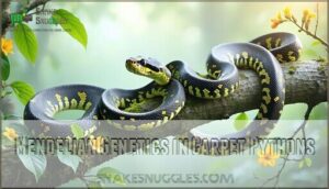 mendelian genetics in carpet pythons