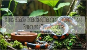 milk snake care requirements