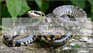 milk snake colors and patterns