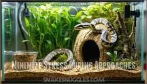 minimize stress during approaches minimize stress during approaches