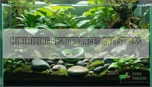 minimizing disturbances and stress