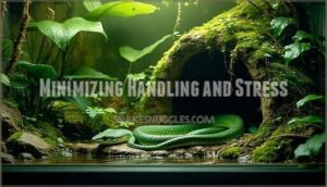minimizing handling and stress