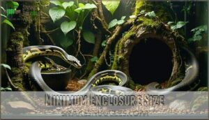 minimum enclosure size