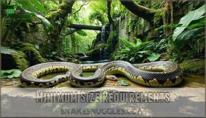 minimum size requirements