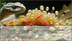 mite lifecycle and reproduction