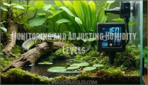 monitoring and adjusting humidity levels