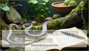 monitoring and recording feeding behavior