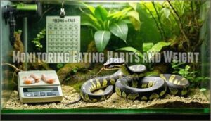 monitoring eating habits and weight