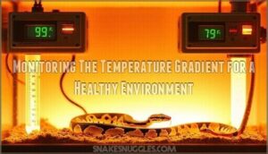 monitoring the temperature gradient for a healthy environment
