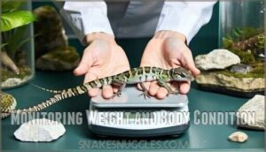 monitoring weight and body condition