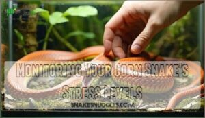 monitoring your corn snake's stress levels
