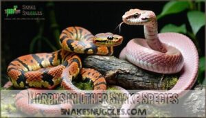 morphs in other snake species