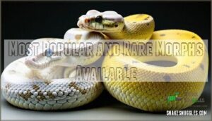 most popular and rare morphs available