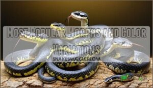 most popular morphs and color variations