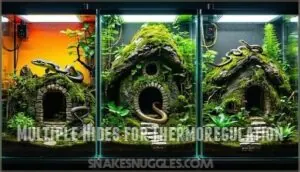 multiple hides for thermoregulation multiple hides for thermoregulation