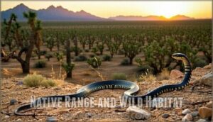 native range and wild habitat