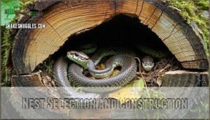 nest selection and construction