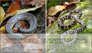north american milksnake variations