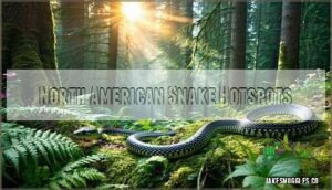 north american snake hotspots
