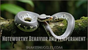 noteworthy behavior and temperament