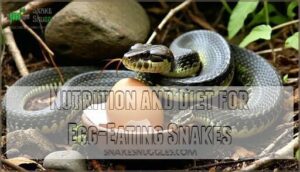 nutrition and diet for egg-eating snakes