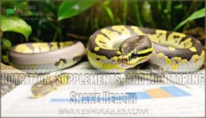 nutrition, supplements, and monitoring snake health