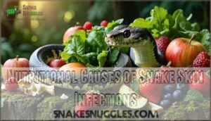 nutritional causes of snake skin infections