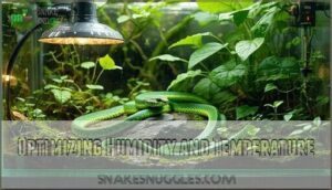 optimizing humidity and temperature