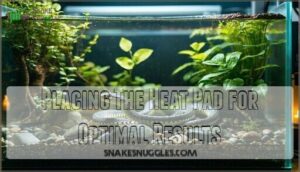 placing the heat pad for optimal results