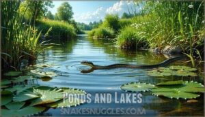 ponds and lakes