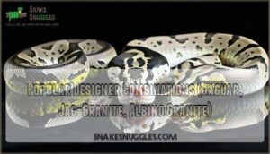 popular designer combinations (jaguar, jag-granite, albino granite)