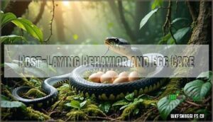 post-laying behavior and egg care
