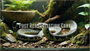 post regurgitation care
