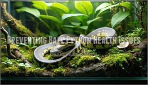 preventing ball python health issues