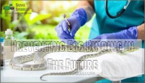 preventing egg binding in the future