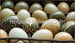 preventing egg damage and rot