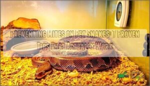 preventing mites on pet snakes