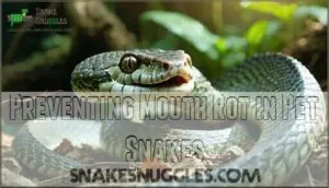 preventing mouth rot in pet snakes preventing mouth rot in pet snakes