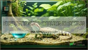 preventing scale problems in reptiles