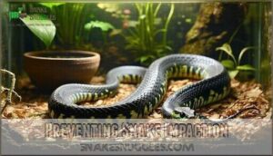 preventing snake impaction