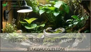 preventing snake skin infections preventing snake skin infections