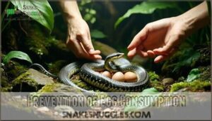 prevention of egg consumption