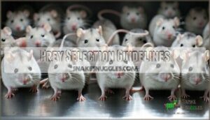 prey selection guidelines