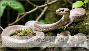 prey size and type prey size and type