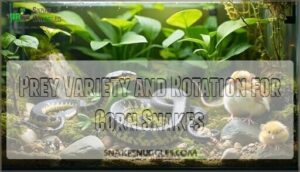 prey variety and rotation for corn snakes